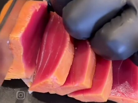 ซูชิทูน่ามะนาวเขียว