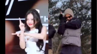 [JENNIE] Two versions of the quack dance challenge, which one do you prefer?