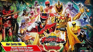 Pertarungan Melampaui Ruang dan Waktu - Alur Cerita Movie Ohsama Sentai King Ohger Vs Kyoryuger