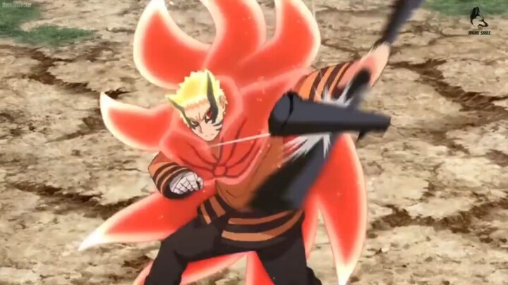 Kurama took his life to dye the Chakra red, let Naruto use Baryon for 1 minute