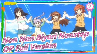 [Non Non Biyori Nonstop/AMV] OP Full Version| Nanairo Biyori_2