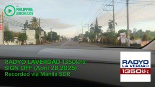 #TPAonBilibili: Radyo Laverdad 1350Khz - Sign Off