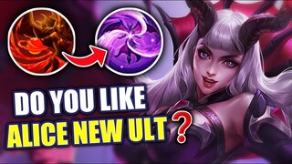 DO YOU LIKE THE NEW ALICE?