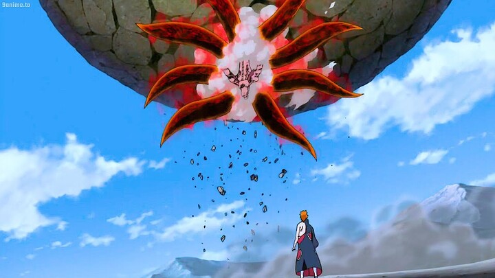 "Pain" had to call Mom When Naruto released 99% of the power of the "Nine-Tails"