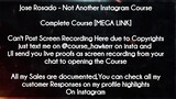 Jose Rosado course - Not Another Instagram Course download