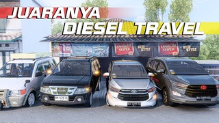 ADU MESIN DIESEL TRAVEL LINTAS SUMATERA