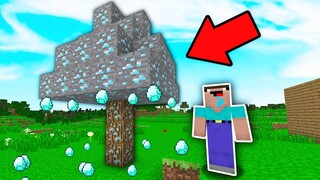 NOOB TRỒNG CÂY SẢN XUẤT RA KIM CƯƠNG TRONG MINECRAFT!!