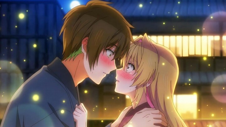 Azusa x Yuu Unspoken Love V2  My Awkward Senpai