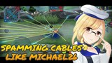 SPAMMING CABLES LIKE MICHAEL26 || MLBB || FANNY FREESTYLE CABLES!