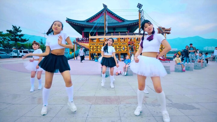 【4K】เกาหลี นักเรียนเต้นระดับต้น LATATA' (ราตาตา)