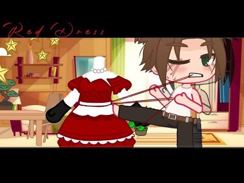 💃Red Dress💃|AOT au|MEME|EreMika|🎉Happy Birthday MIKASA ACKERMAN🎉|🌻MEE CHAN🌻|