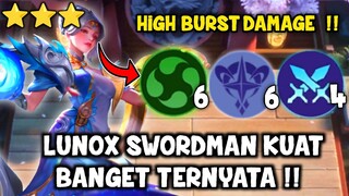 INI HYPER LUNOX TERKUAT SEKARANG!! PAKE SWORDMAN! META MAGIC CHESS COMBO TERBARU 2022 !!
