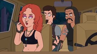 American Dad: Klaus is terminally ill and becomes a cybernetic fish to survive