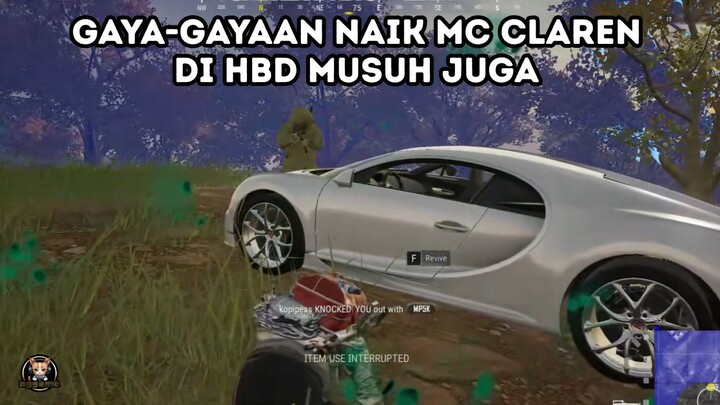 Sok-sokan Naik Mc Claren tapi di HBD Musuh wkwk