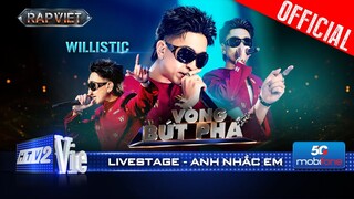 Anh Nhắc Em - willistic ft Mayonair nhắc nhở cực catchy | Rap Việt 2024 [Live Stage]