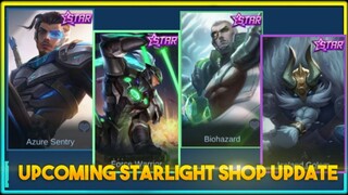 UPCOMING STARLIGHT SHOP UPDATE FEBRUARY 2022 | STARLIGHT SKIN UPDATE | MOBILE LEGENDS