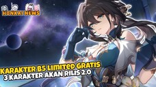 KARAKTER B5 LIMITED GRATIS!!! || HONKAI NEWS || HONKAI:STAR RAIL || HSR