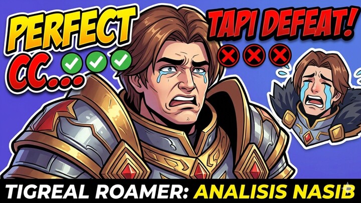 PERFECT CC TAPI DEFEAT: NASIB TRAGIS TIGREAL ROAMER!