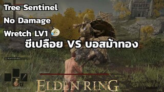 Elden Ring บอสผู้พิทักษ์พฤกษา Tree Sentinel / No damage / Wretch LV1