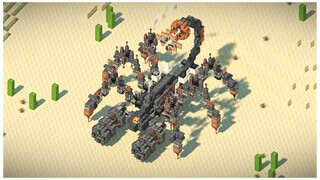 Minecraft: Steampunk Scorpion Tutorial!