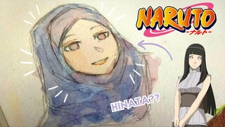 MASYAALLAH UKHTI HINATA!! Sketch Gabut Ngabuburit // #FAMTHR