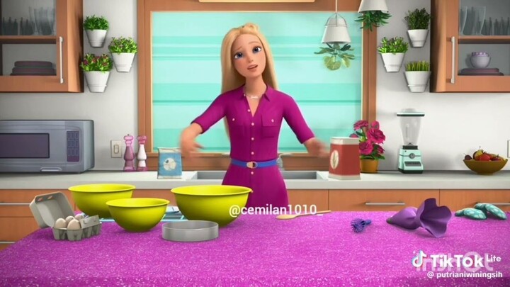 Tutorial Masak ala Barbie  Parodi Lucu Barbie part 36