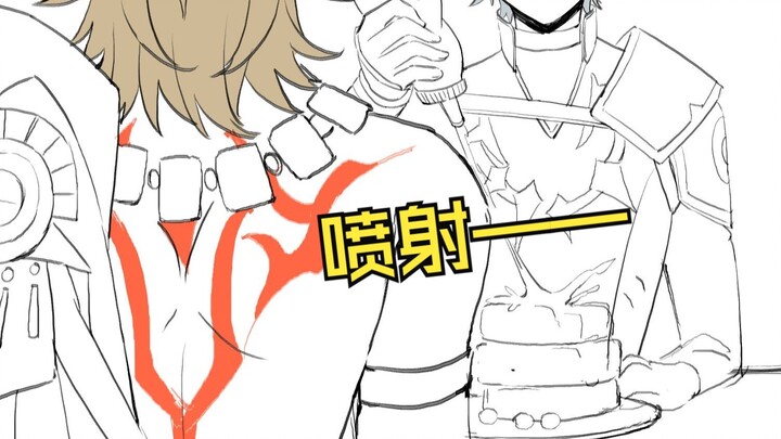 Evil Enemy｜The Savior seems to have a big cake😠