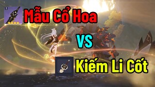 So Sánh Thực Chiến Mẫu Cổ Hoa & Kiếm Li Cốt | Thủ Lĩnh Tại AR 55 ( W8 ) Có Khác !| Genshin Impact