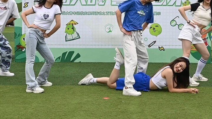 Attention! ! [Huake Fengmang FM Street Dance Club] appeared on the Hundred Regiments War stage! Stag