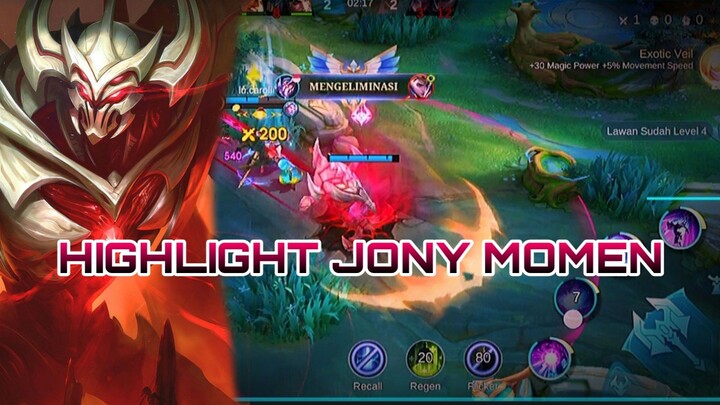 HIGHLIGHT JONY MOMEN