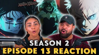 ITADORI VS CHOSO WAS AMAZING! | Jujutsu Kaisen S2 Ep 13 Reaction