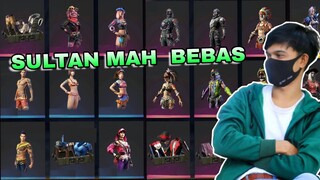 AKHIRNYA BUKA JUGA SEMUA KOSTUM! FREE FIRE