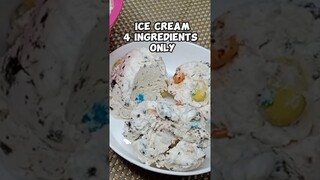 4 Ingredients Ice Cream #shorts #metskitchen #easyrecipe