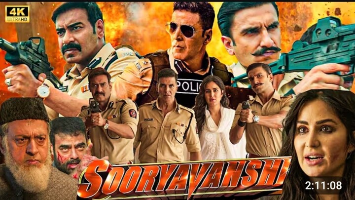 Sooryavanshi Full Action Movie in Akshay Kumar, Ajay Devgn, Katrina Kaif, Ranveer Singh (360p)