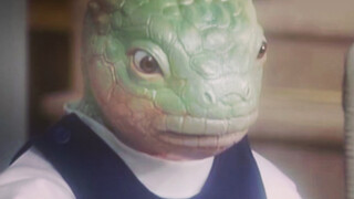 In the mother's eye, her daughter is just a lizard
