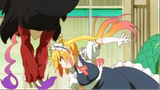 Ilulu vs Tohru 1 | #anime #animefigt #maiddragon
