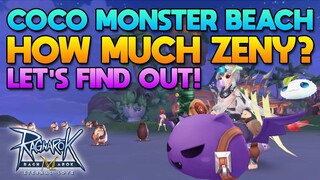 720 STAMINA FARMING ON COCO MONSTER BEACH, HOW MUCH ZENY? [ROM]