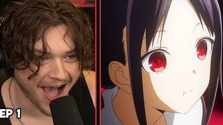 my FIRST reaction to kaguya sama love is war