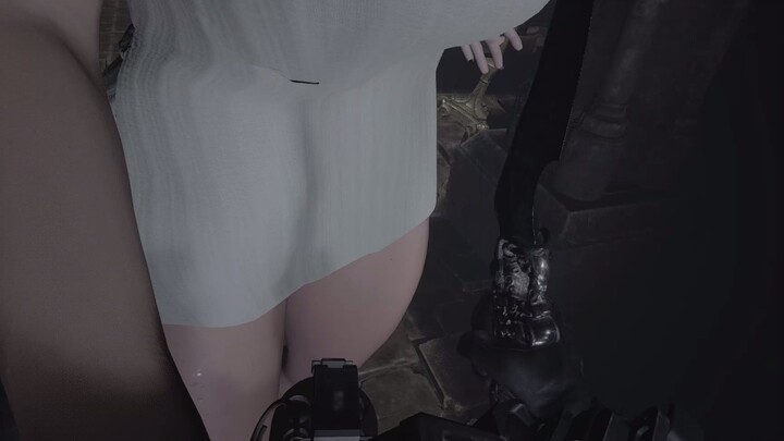 [Resident Evil 8] The 90-frame version test of the lady out of the bath