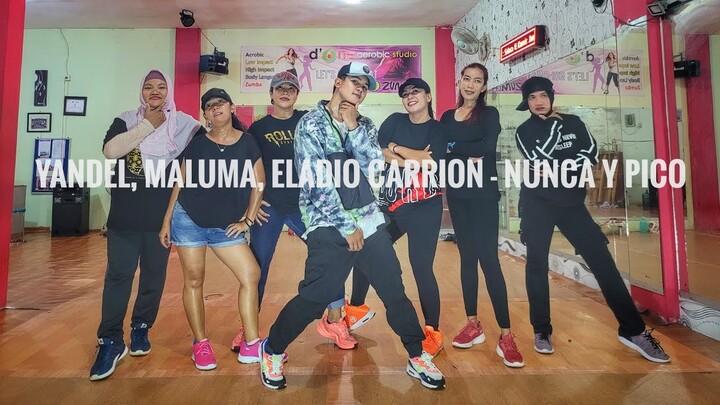 Yandel, Maluma, Eladio Carrion - Nunca Y Pico 🖤 | ZUMBA | FITNESS | At Balikpapan