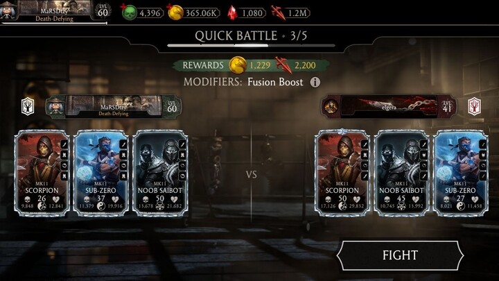 Whos the best MK11 lineup, mine or his?