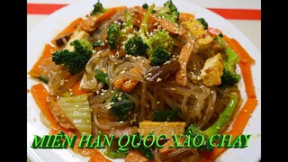 MIẾN HÀN QUỐC XÀO CHAY NGON VỚI NƯỚC SỐT ĐẶT BIỆT - MÓN CHAY DỄ LÀM