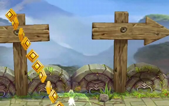 Temple Run, but with “Three Thousand Weak Waters”…