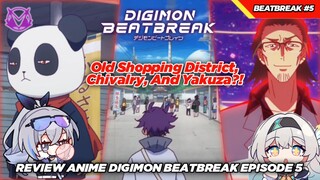 Yakuza Kiwami Tapi Digimon! Jaman Futuristik Masih Ada?! Review Anime Digimon Beatbreak Episode 5!