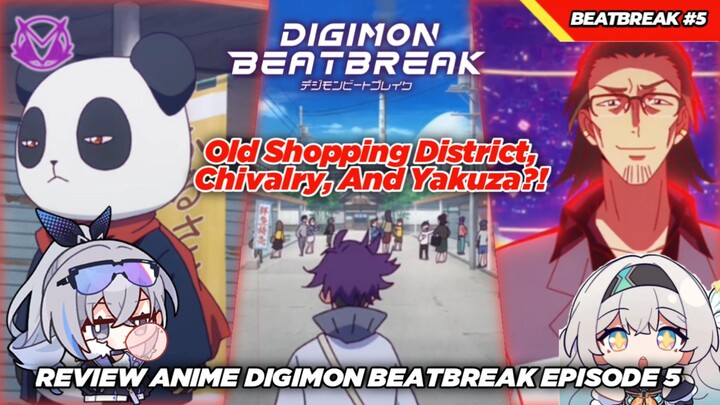 Yakuza Kiwami Tapi Digimon! Jaman Futuristik Masih Ada?! Review Anime Digimon Beatbreak Episode 5!