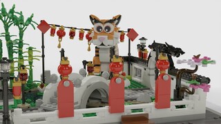 Happy Year of the Tiger! Who is the first LEGO zodiac set? From 10250 to 40491