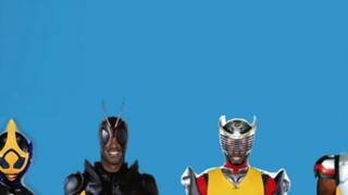 Kids, the four of us are the Kamen Riders who became popular because of bad jokes