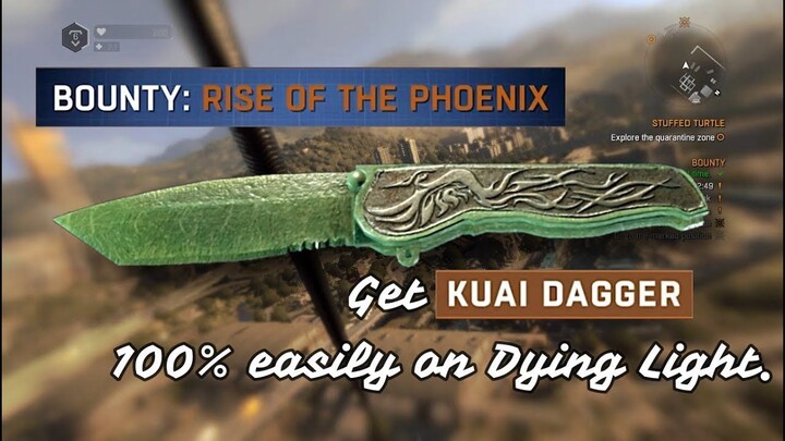 Get Kuai Dagger without using Pyza Suit