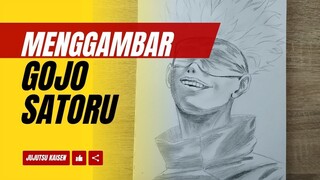 Cara Membuat Gambar Gojo Versi Realis