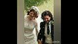 Kit Harrington & Rose Leslie beautiful wedding clicks # Game of thrones cast in their wedding